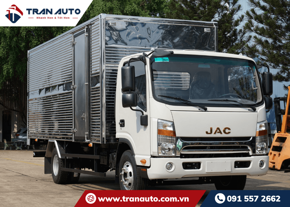 Xe tải JAC N350 3.5 tấn thùng kín